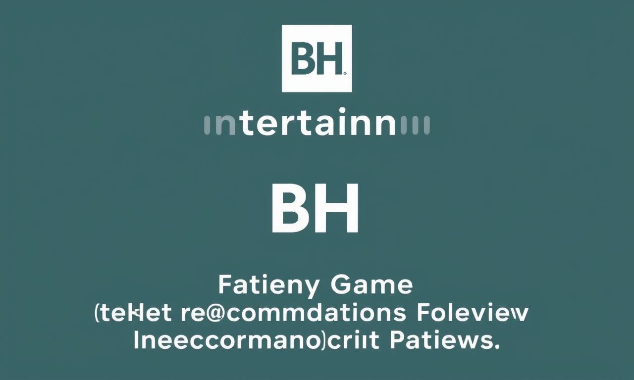 BH娛樂城：最新遊戲推薦與評論