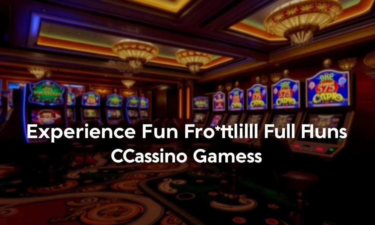 堆金娛樂城：體驗刺激的賭場遊戲樂趣